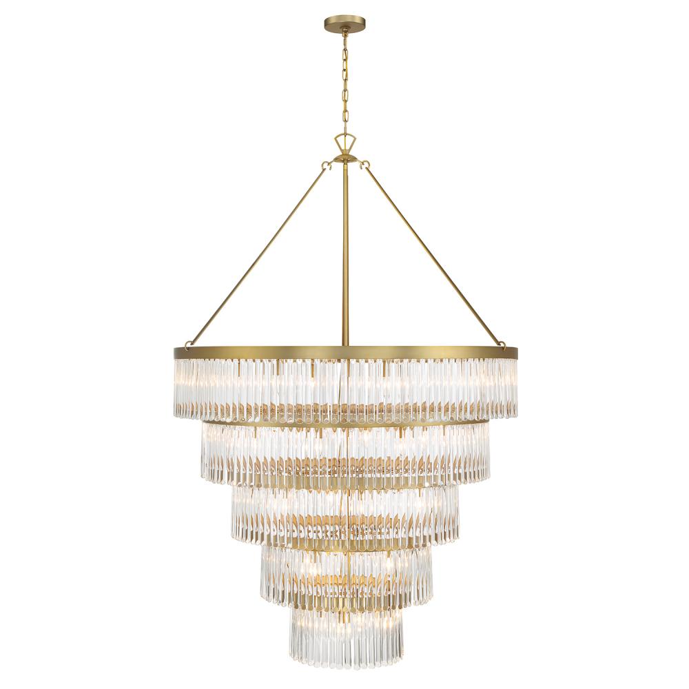 Crystorama EMORY EMO-5430-MG Chandelier Modern - Modern Gold