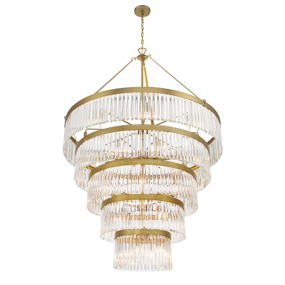 Crystorama EMORY EMO-5430-MG Chandelier Modern - Modern Gold