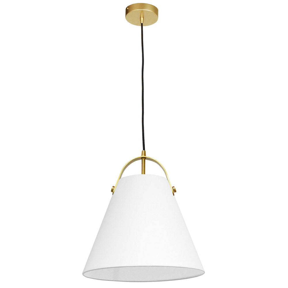 Dainolite EMPEROR EMP-111P-790-AGB Pendant Contemporary - Aged Brass