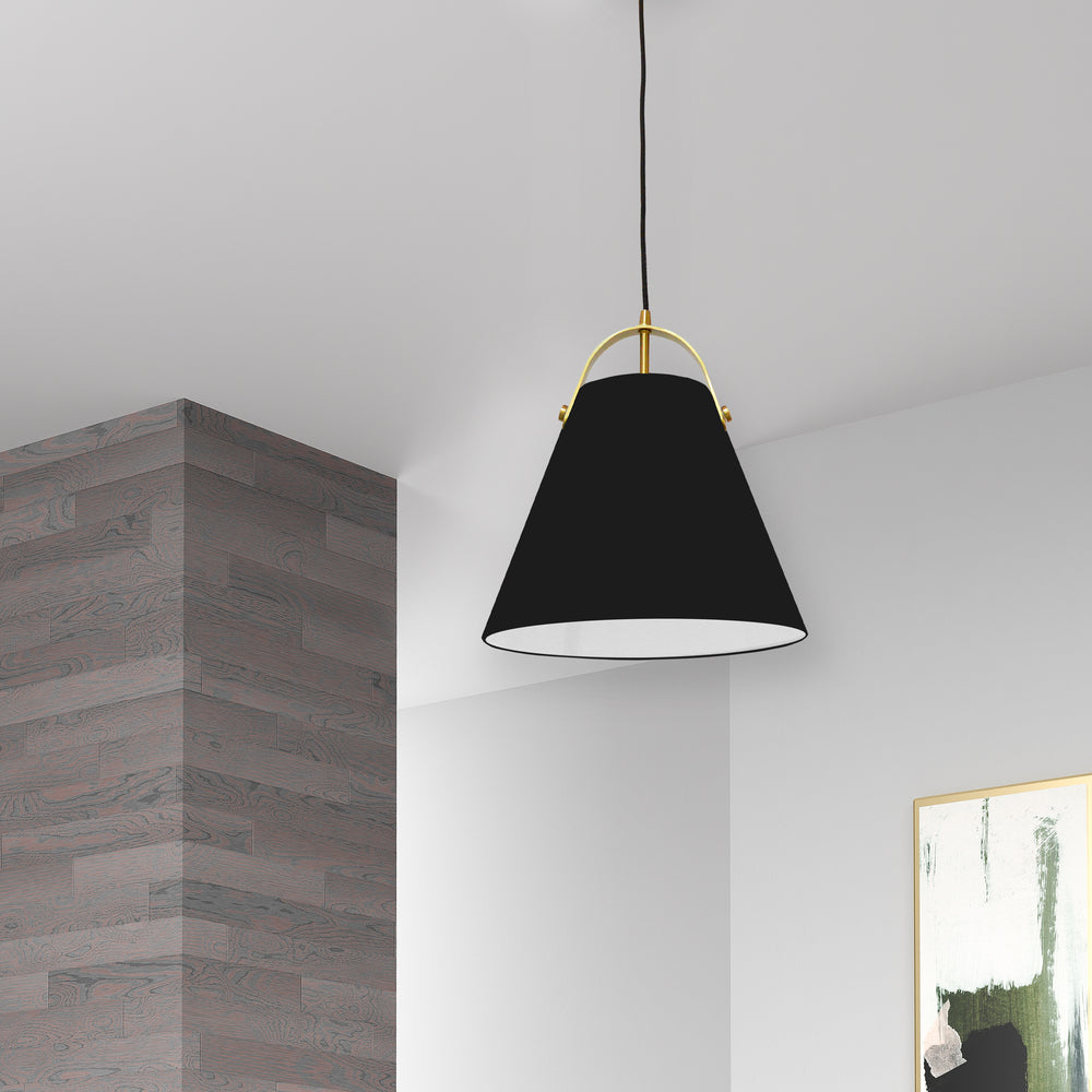 Dainolite EMPEROR EMP-111P-797-AGB Pendant Contemporary - Aged Brass