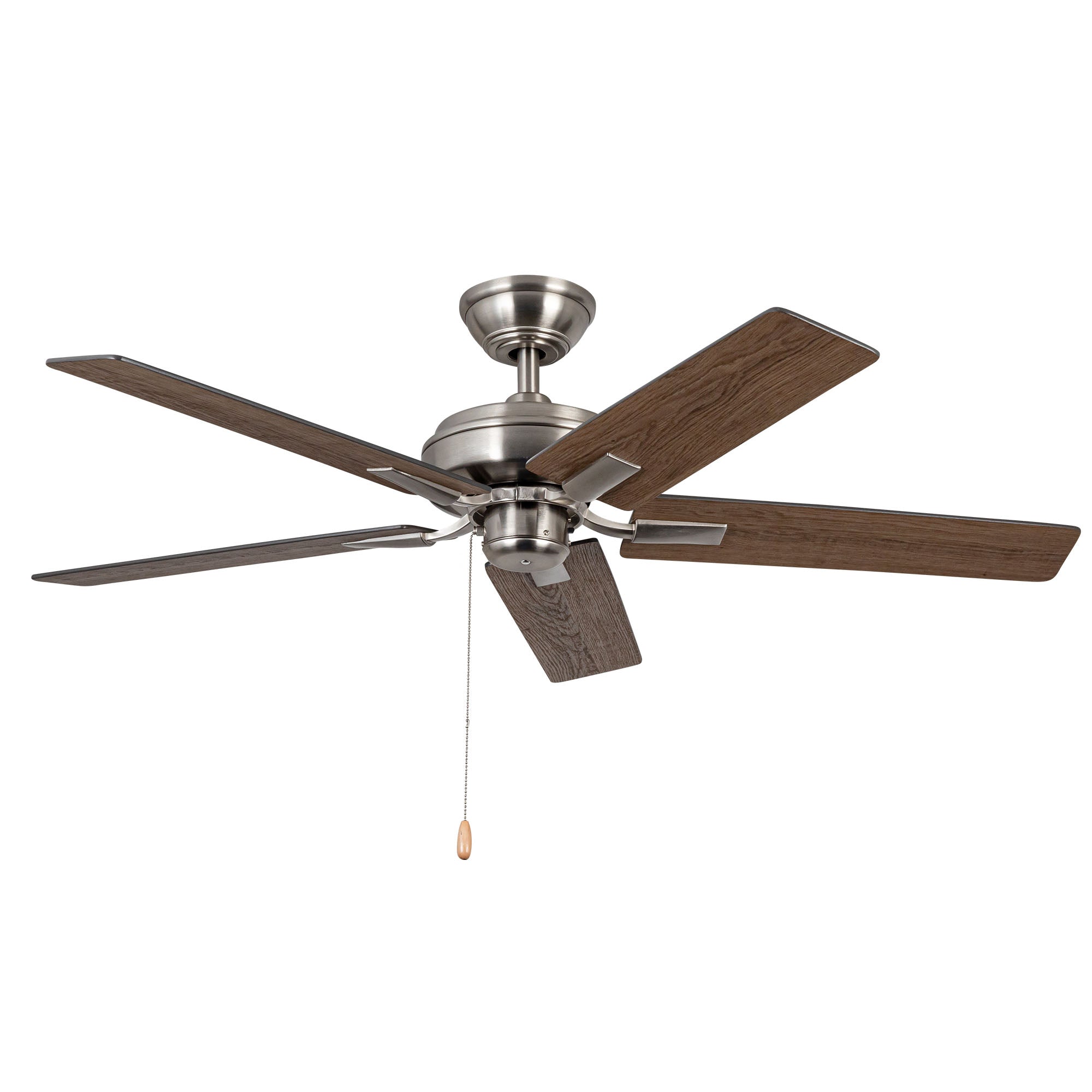 Erikson 52-in Brushed Nickel FAN Ceiling Fan