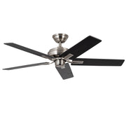 Kuzco Lighting CF78752-BN-NLW Erikson Ceiling Fan, 52-Inch, Brushed Nickel