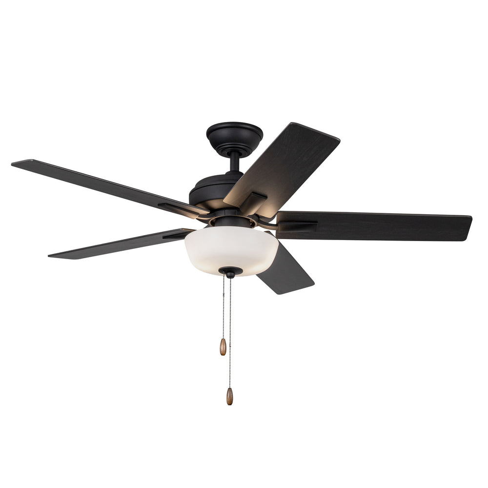 Kuzco Lighting CF78752-MB-LKP Ceiling Fan, 52-in, Matte Black