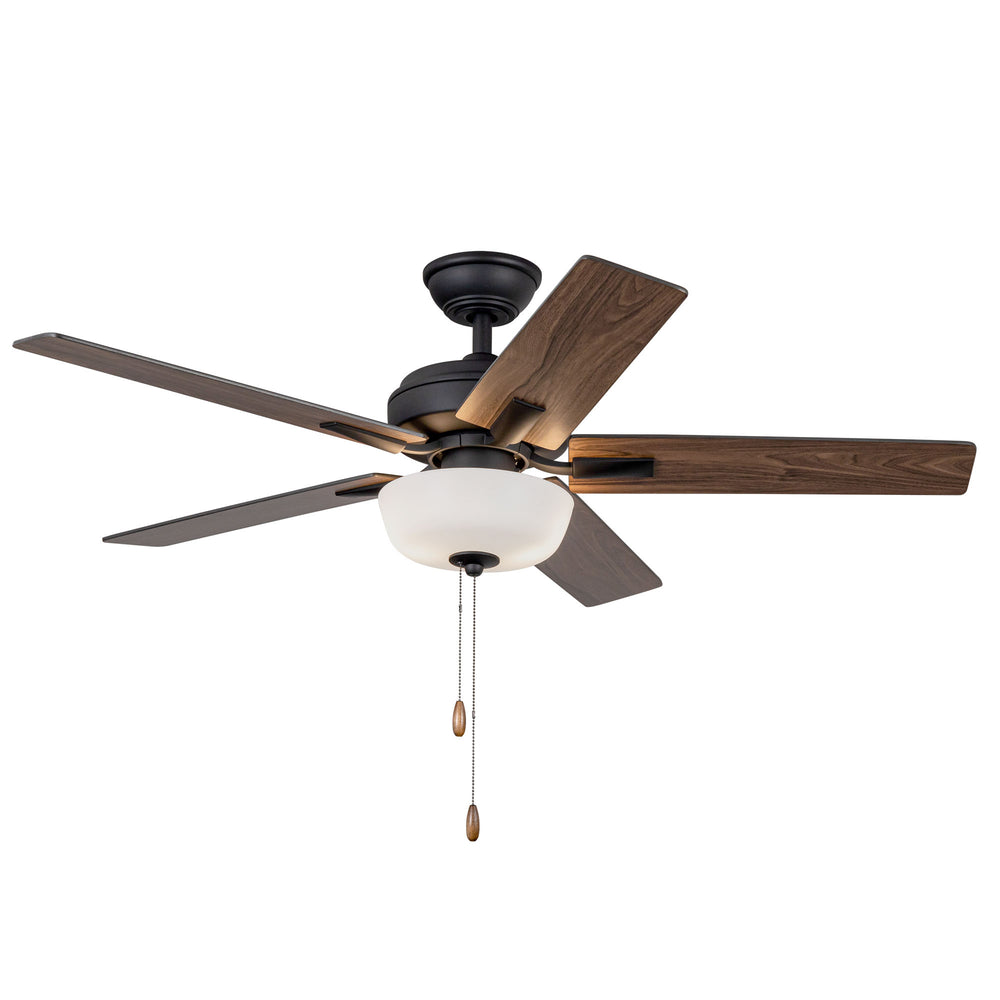 Kuzco Lighting CF78752-MB-LKP Ceiling Fan, 52-in, Matte Black