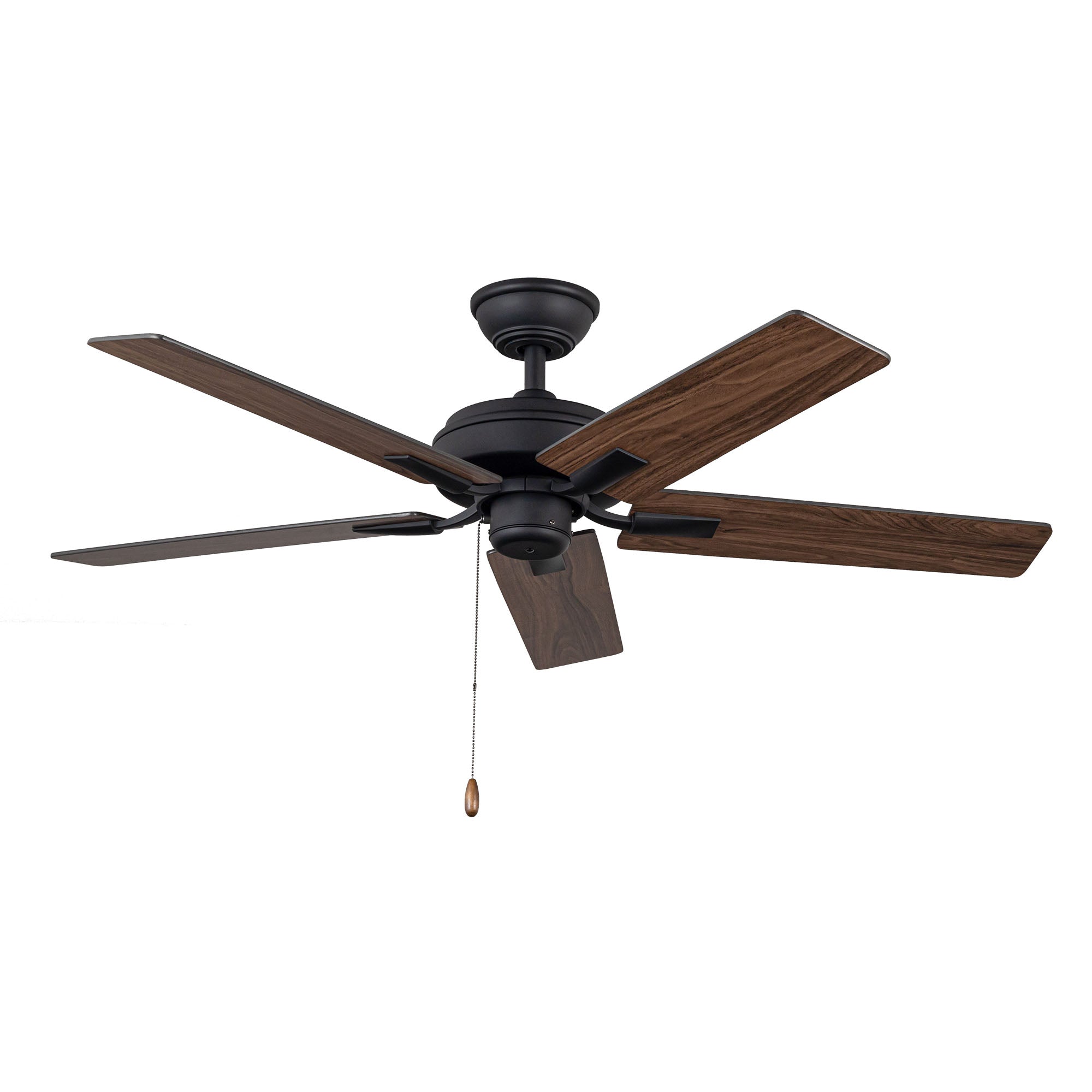 Erikson 52-in Matte Black FAN Ceiling Fan