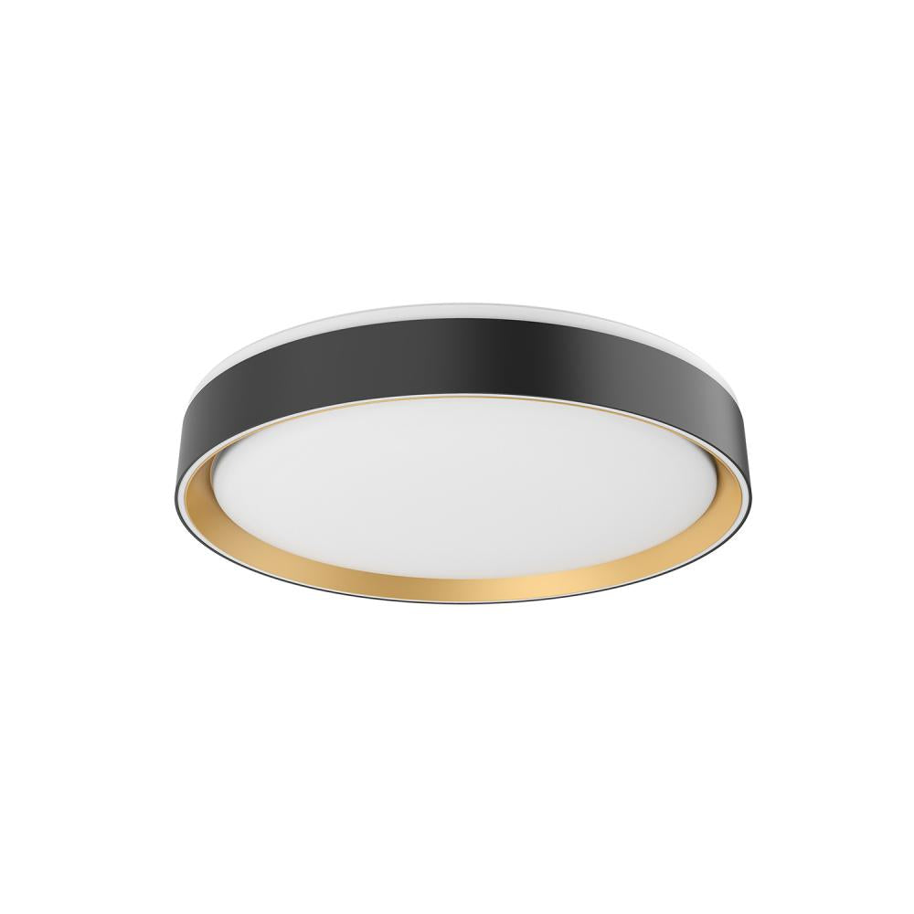 Kuzco Lighting Inc. ESSEX FM43916-BK/GD-5CCT Flush Mount - Black Gold