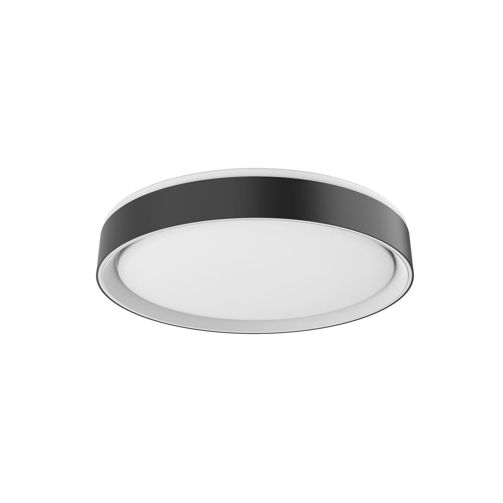 Kuzco Lighting Inc. ESSEX FM43916-BK/WH-5CCT Flush Mount - Black