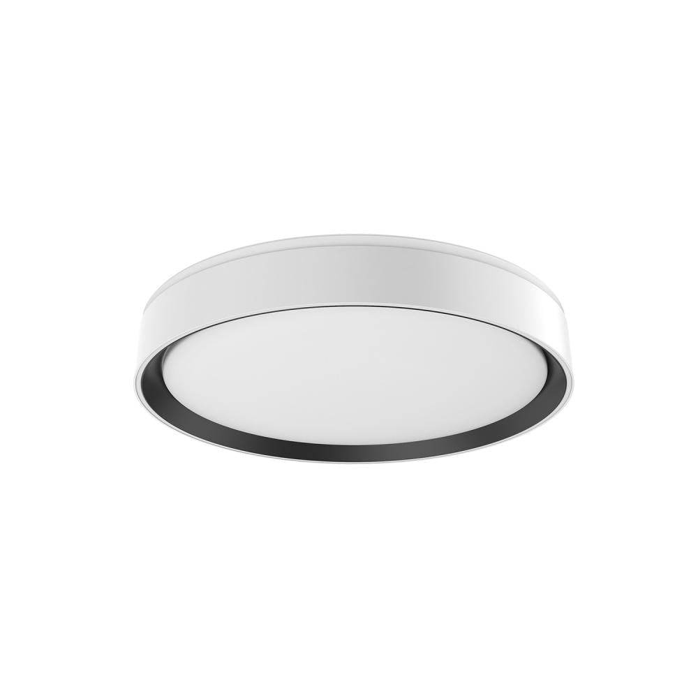 Kuzco Lighting Inc. ESSEX FM43916-WH/BK-5CCT Flush Mount - White Black