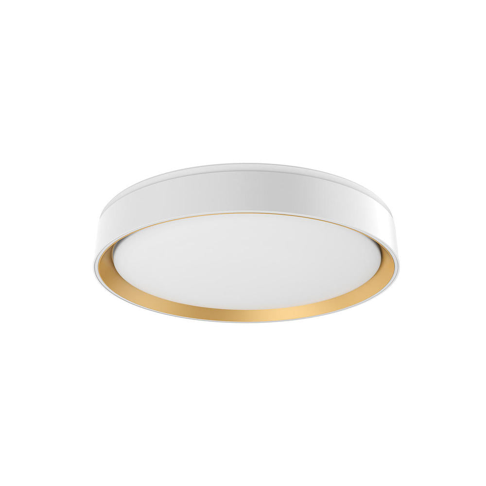 Kuzco Lighting Inc. ESSEX FM43916-WH/GD Flush Mount Traditional - White Gold