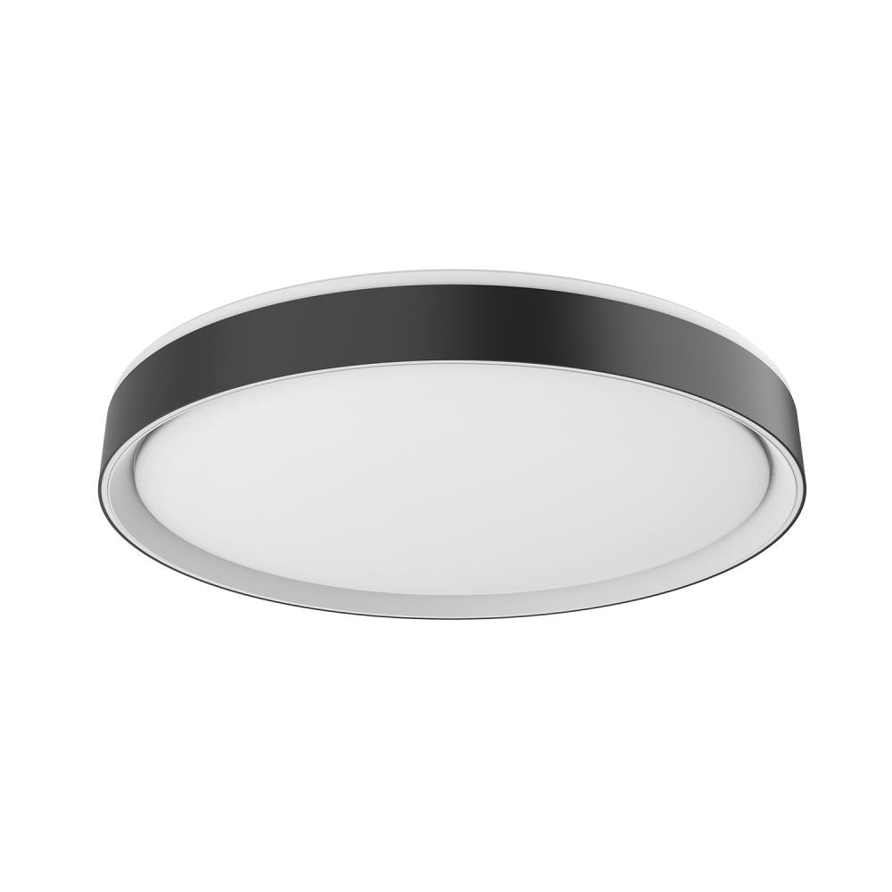 Kuzco Lighting Inc. ESSEX FM43920-BK/WH-5CCT Flush Mount - Black White