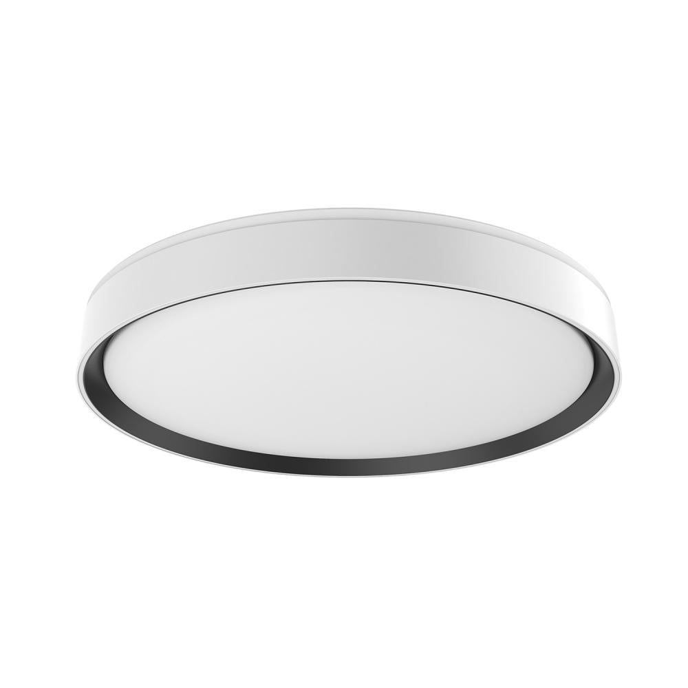 Kuzco Lighting Inc. ESSEX FM43920-WH/BK-5CCT Flush Mount - White Black