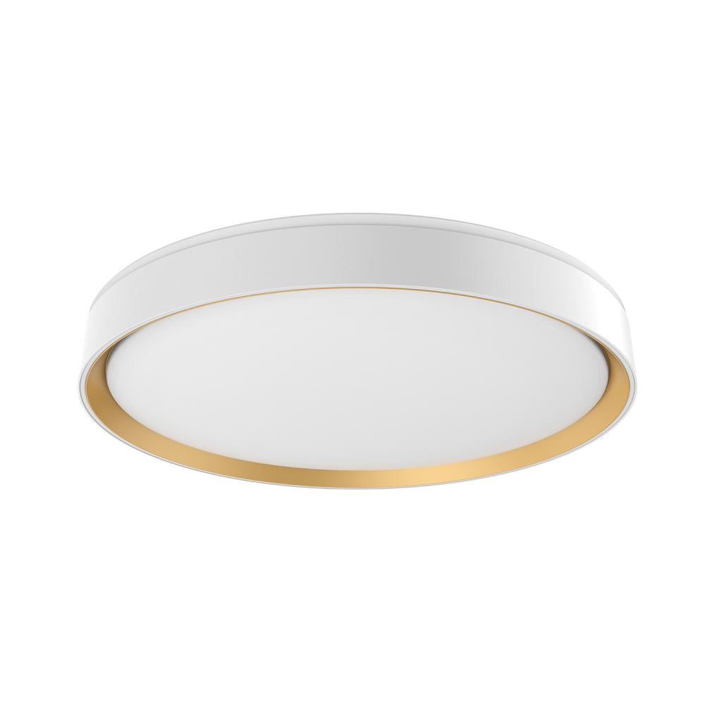 Kuzco Lighting Inc. ESSEX FM43920-WH/GD-5CCT Flush Mount - White Gold