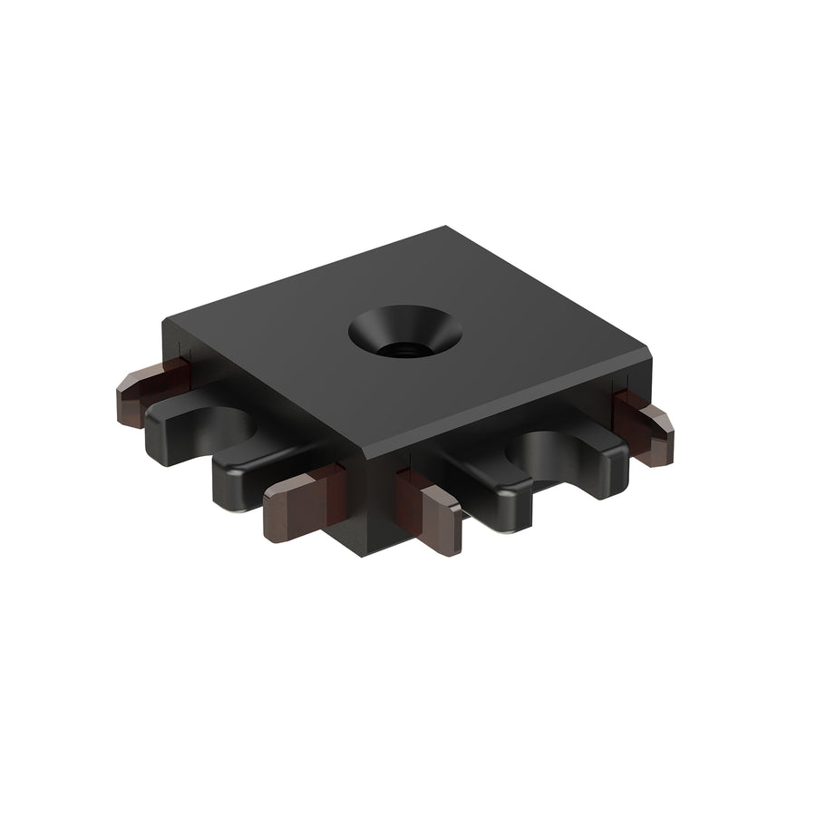 Continuum 1 Inch Track Light – Black – ETMSC90-2WALL-BK