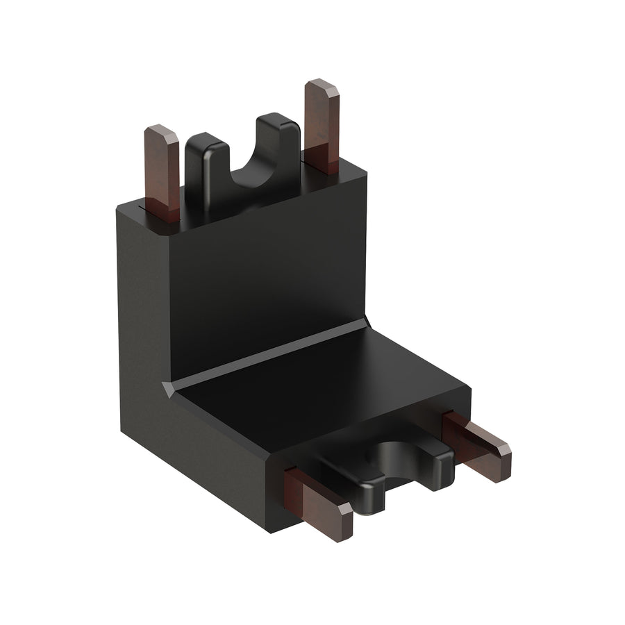 Continuum 1 Inch Track Light – Black – ETMSC90-W2C-BK