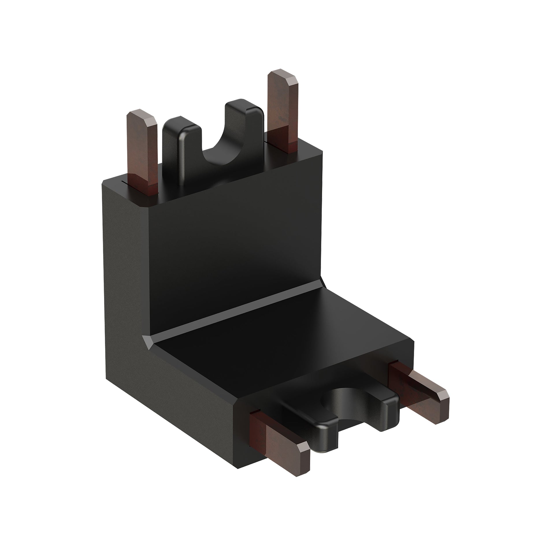 Continuum 1 Inch Track Light – Black – ETMSC90-W2C-BK