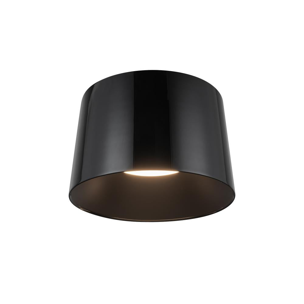 Kuzco Lighting Inc. ETTA FM16512-JB-3WCCT-UNV Flush Mount - Jet Black