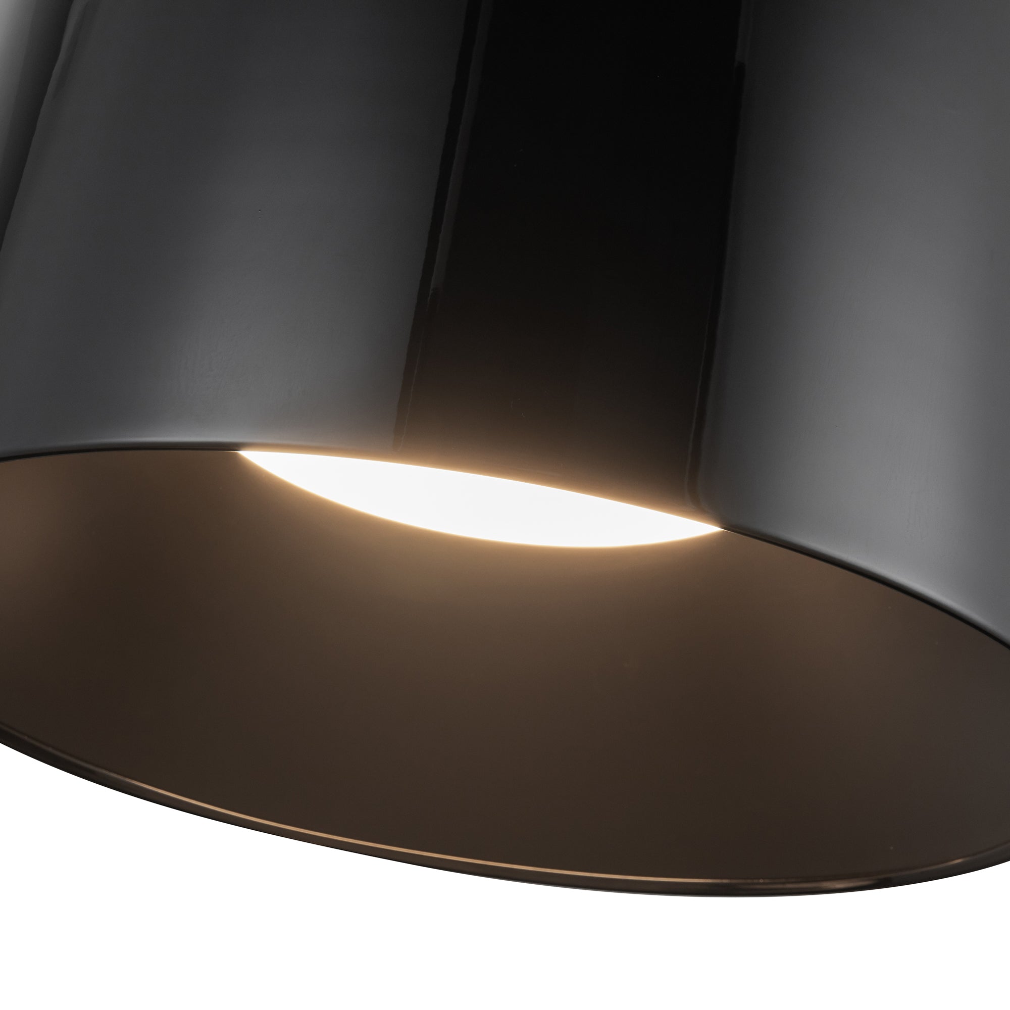 Etta 13-in Jet Black LED Flush Mount