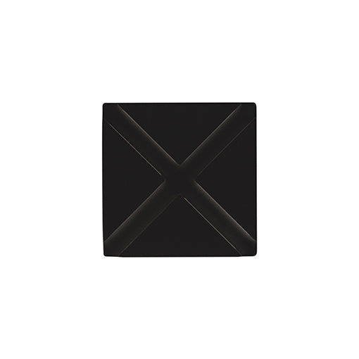 Tac 6-in Black LED Exterior Wall Sconce