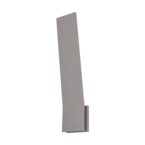 Nevis 24-in Gray LED Exterior Wall Sconce