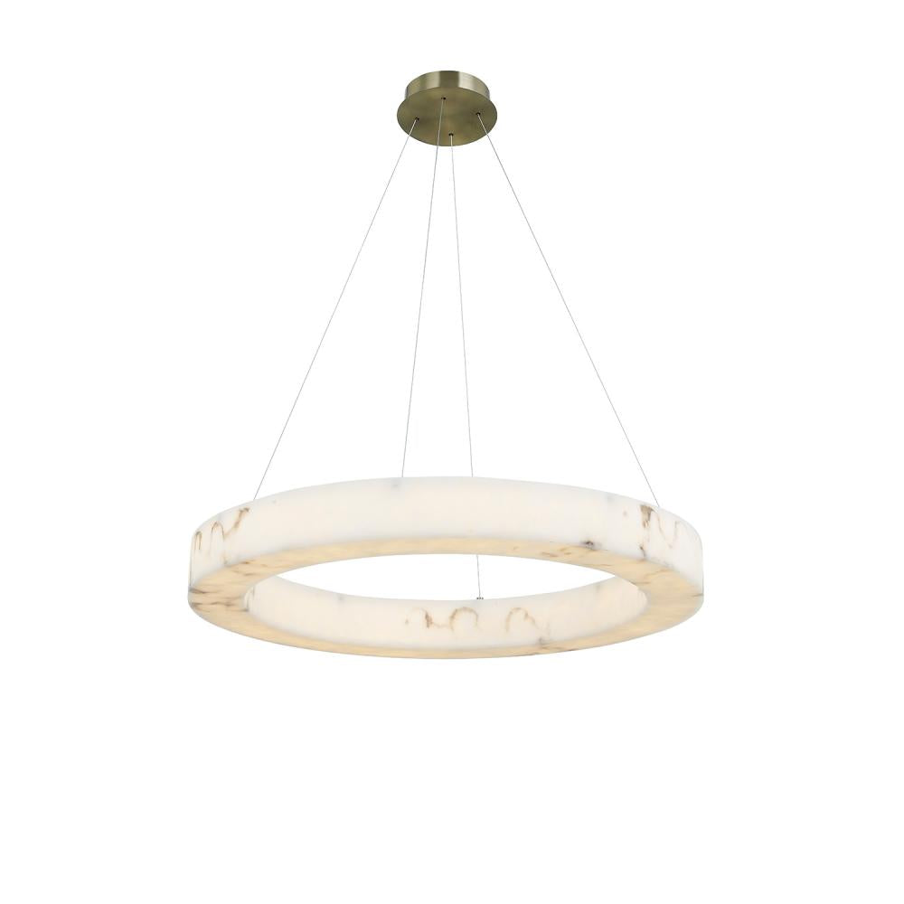 Justice Design Group MEDLEY FAL-8223-BRSS Pendant - Brushed Brass Brss