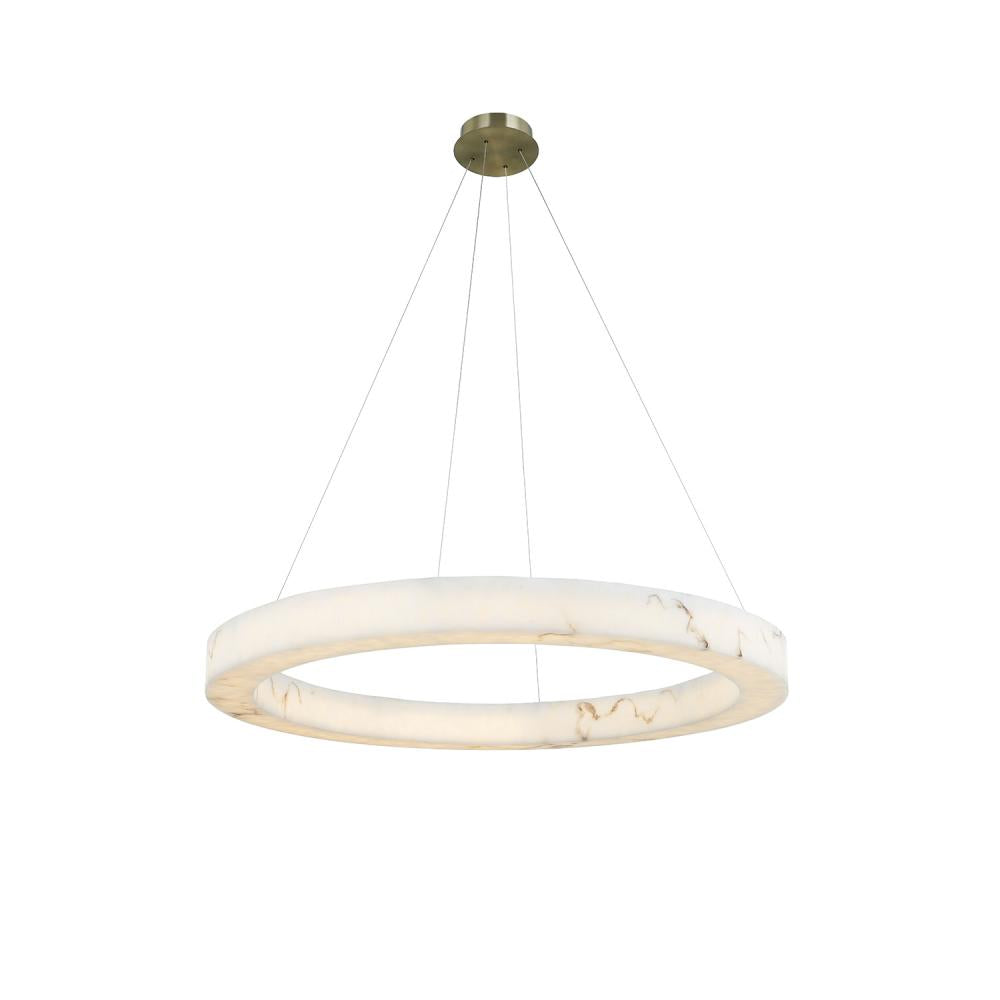 Justice Design Group MEDLEY FAL-8226-BRSS Pendant - Brushed Brass Brss