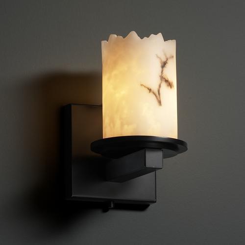 Justice Design Group DAKOTA FAMILY FAL-8771-12-NCKL Sconce Traditional - Nickel