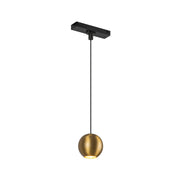Faria 3-in Brushed Gold Trilo Track Pendant
