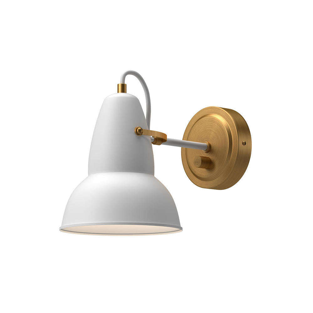 Alora Lighting FELIX WV576607WHAG Bathroom Fixture - Aged Gold White