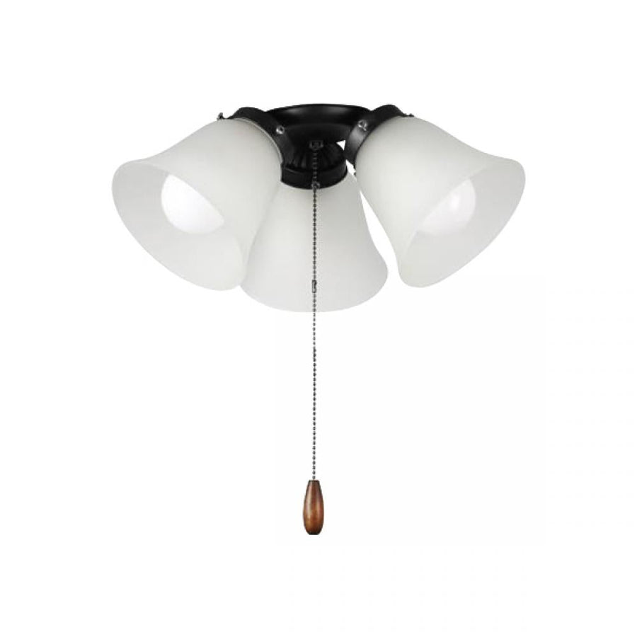 Maxim Lighting FKT208FTBK Fan Light Kits-Ceiling Fan Light Kit - Black