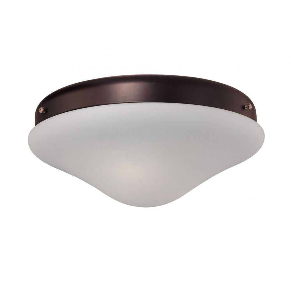 2-Light Fan Light Kit in English Bronze