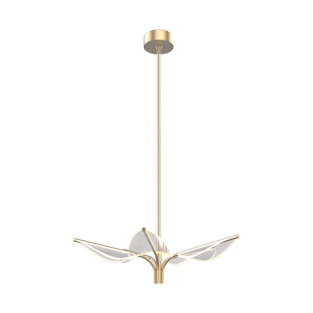 Alora Lighting FLORA PD321105NB Pendant Traditional - Natural Brass