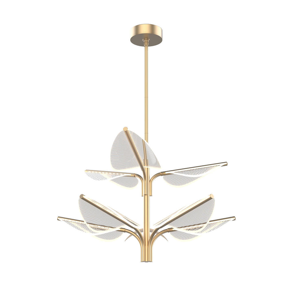 Alora Lighting FLORA PD321132NB Pendant Traditional - Natural Brass