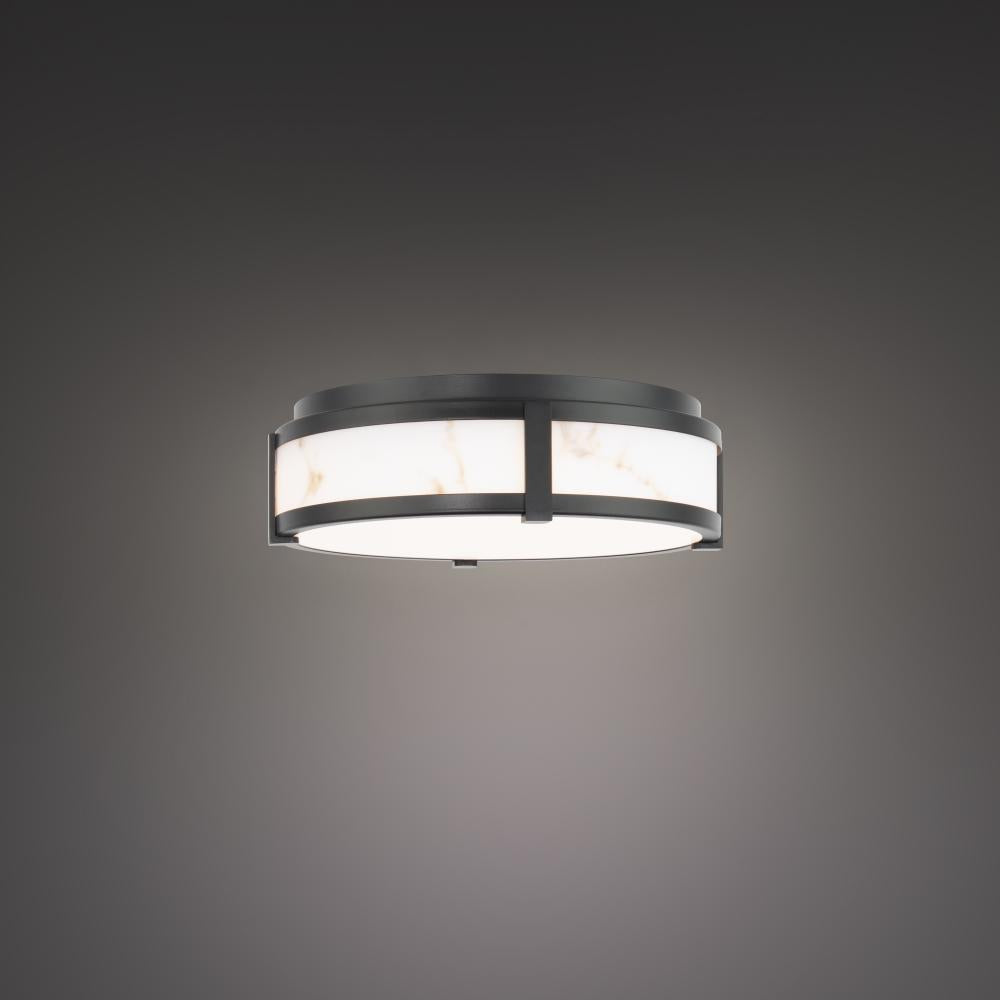 WAC Lighting FM-27218-BK Flush Mount Modern - Black