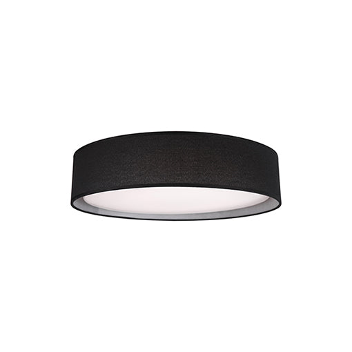 Dalton 16-in Black LED Flush Mount