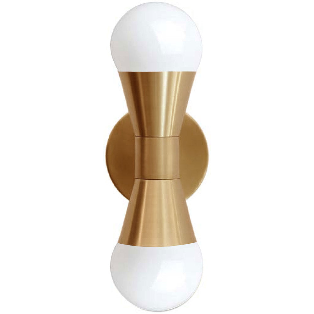 Dainolite FORTUNA FOR-72W-AGB Sconce Modern - Aged Brass