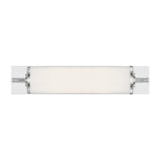 Crystorama Foster FOS-A8051-CH – 5 Inch – 1 Light – Bath Vanity Light – Polished Chrome – Damp Rated