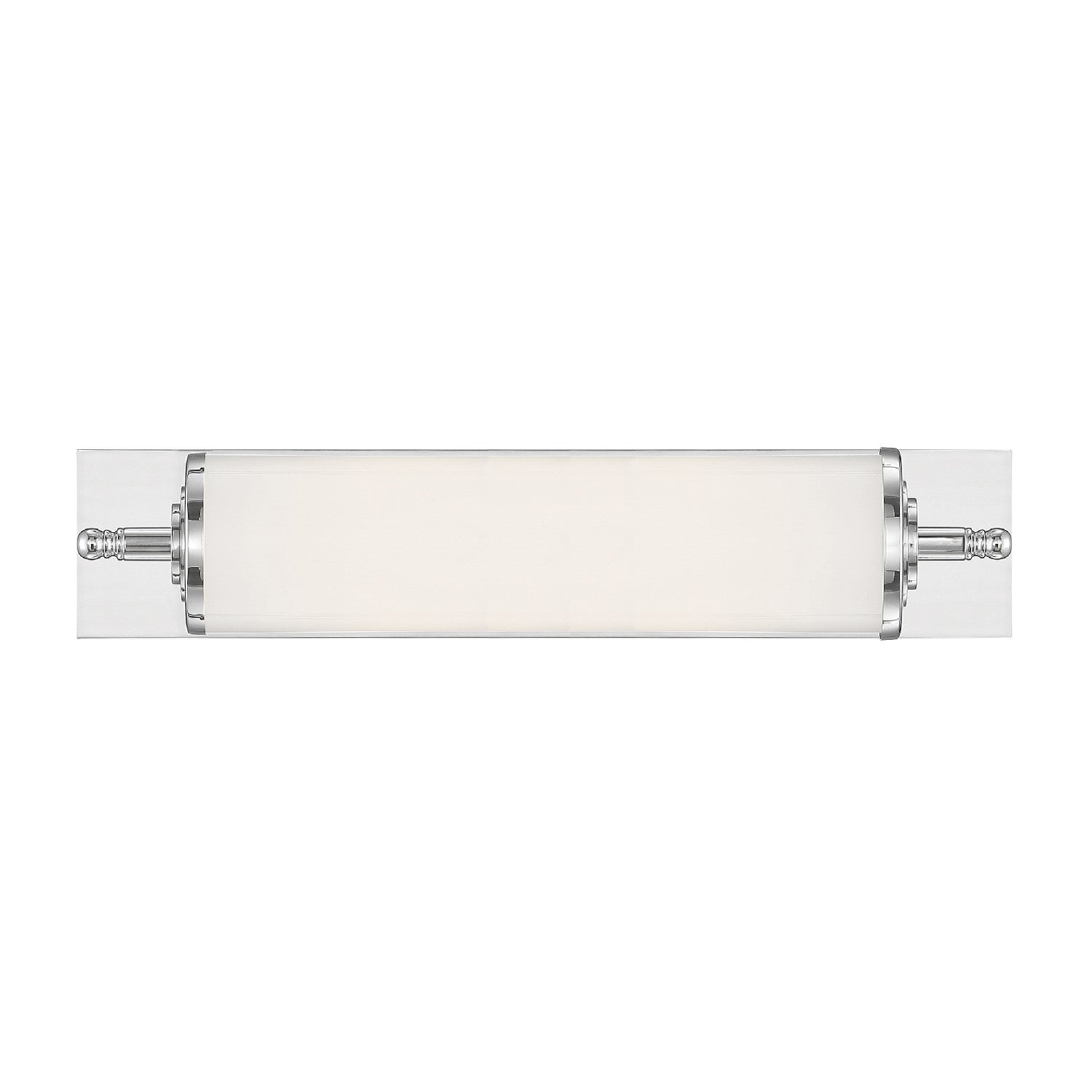 Crystorama Foster FOS-A8051-CH – 5 Inch – 1 Light – Bath Vanity Light – Polished Chrome – Damp Rated