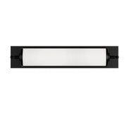 Crystorama Foster FOS-A8051-MK – 5 Inch – 1 Light – Bath Vanity Light – Matte Black – Damp Rated