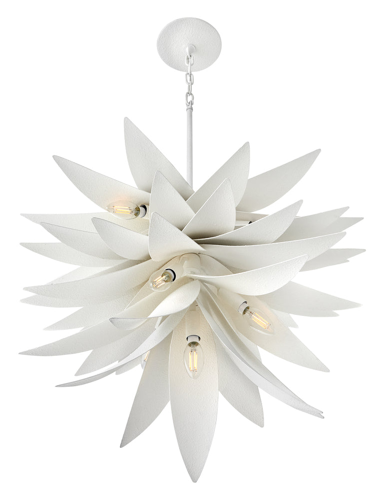 Fredrick Ramond AGAVE FR30815TXP Chandelier Bohemian - Textured Plaster (OPEN BOX SALE)