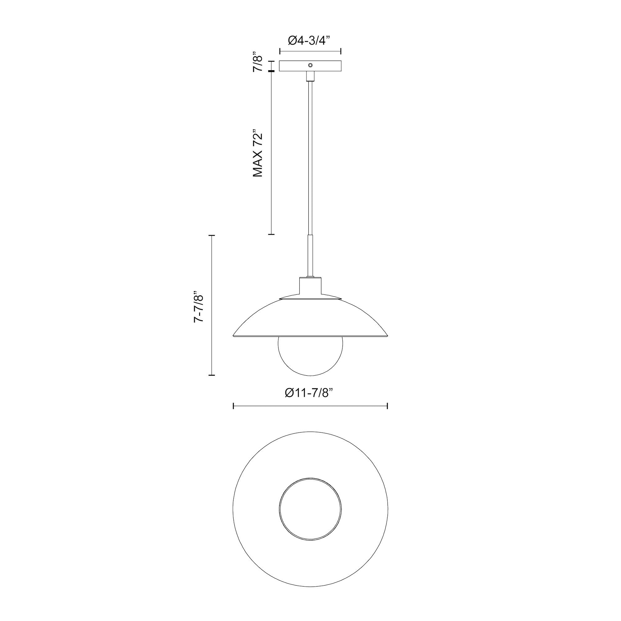 Francesca 12-in Clear Glass/Matte Black 1 Light Pendant
