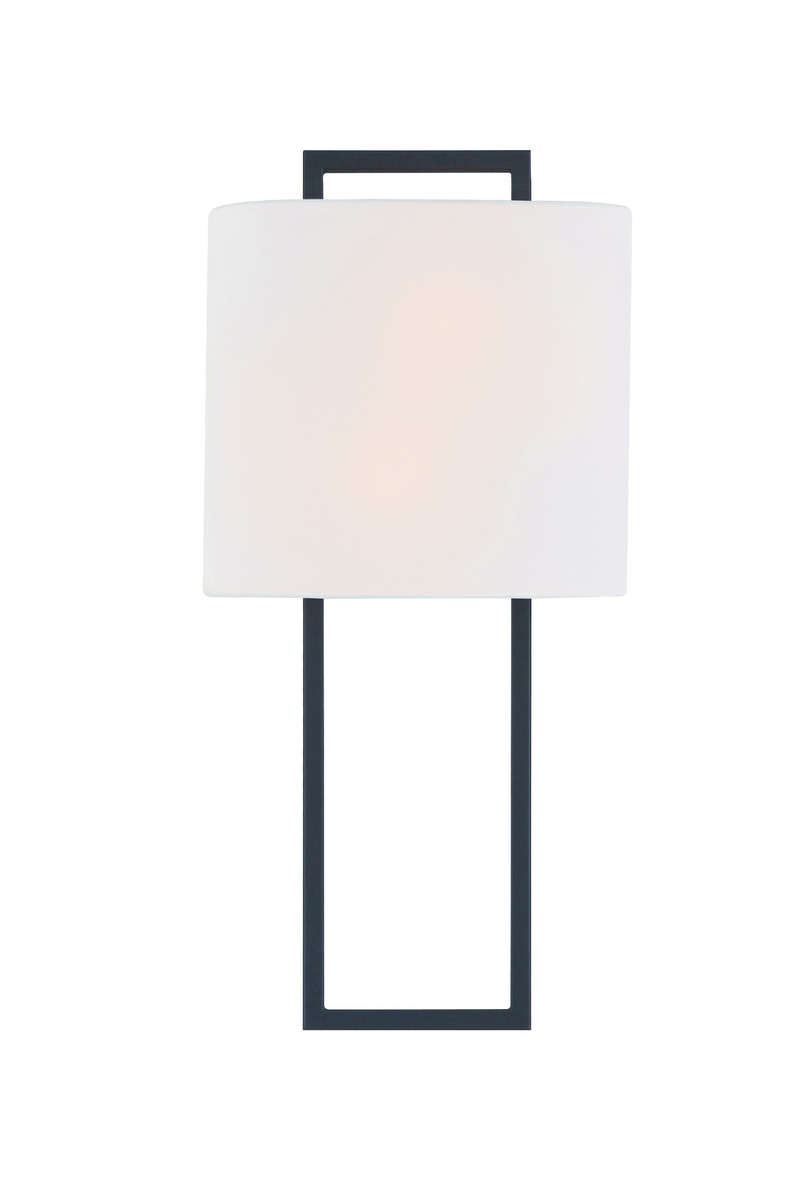 Crystorama Fremont FRE-422-BF – 10 Inch – 2 Light – Sconce – Black Forged – Damp Rated