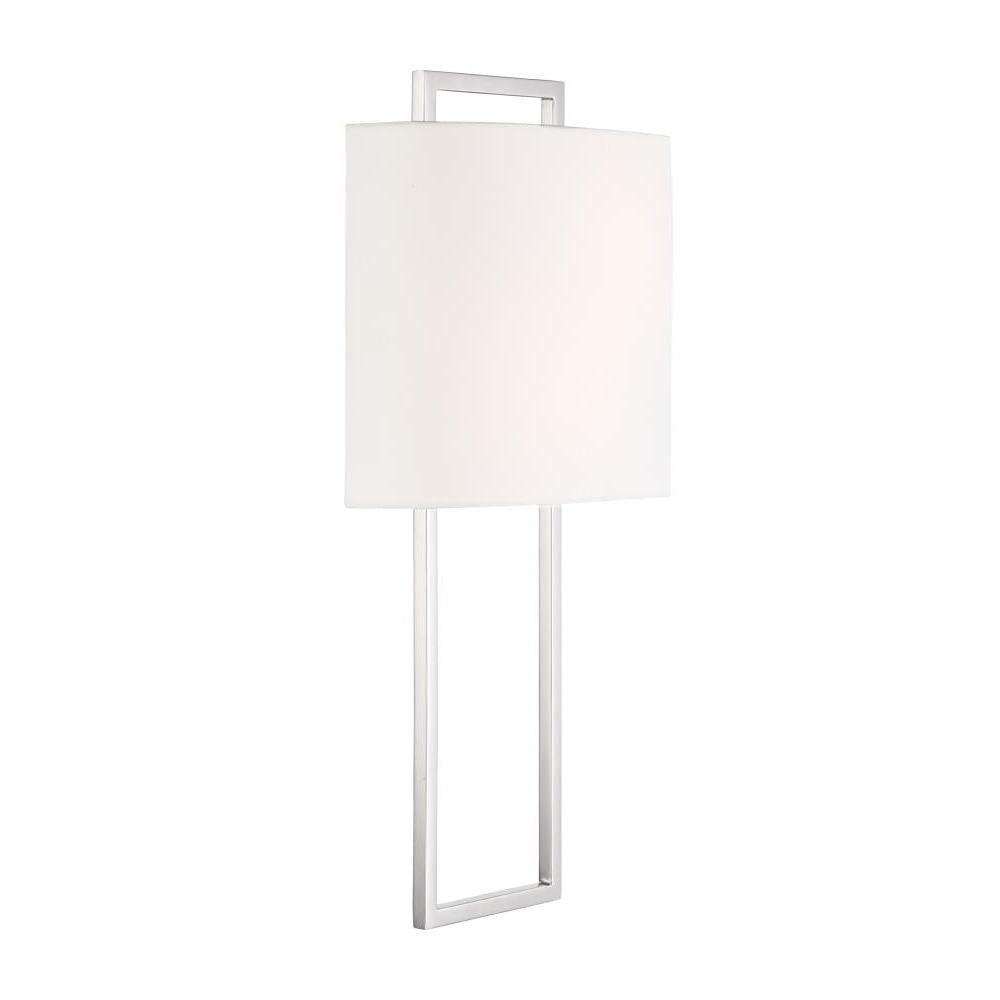 Fremont 2 Light Polished Nickel Sconce