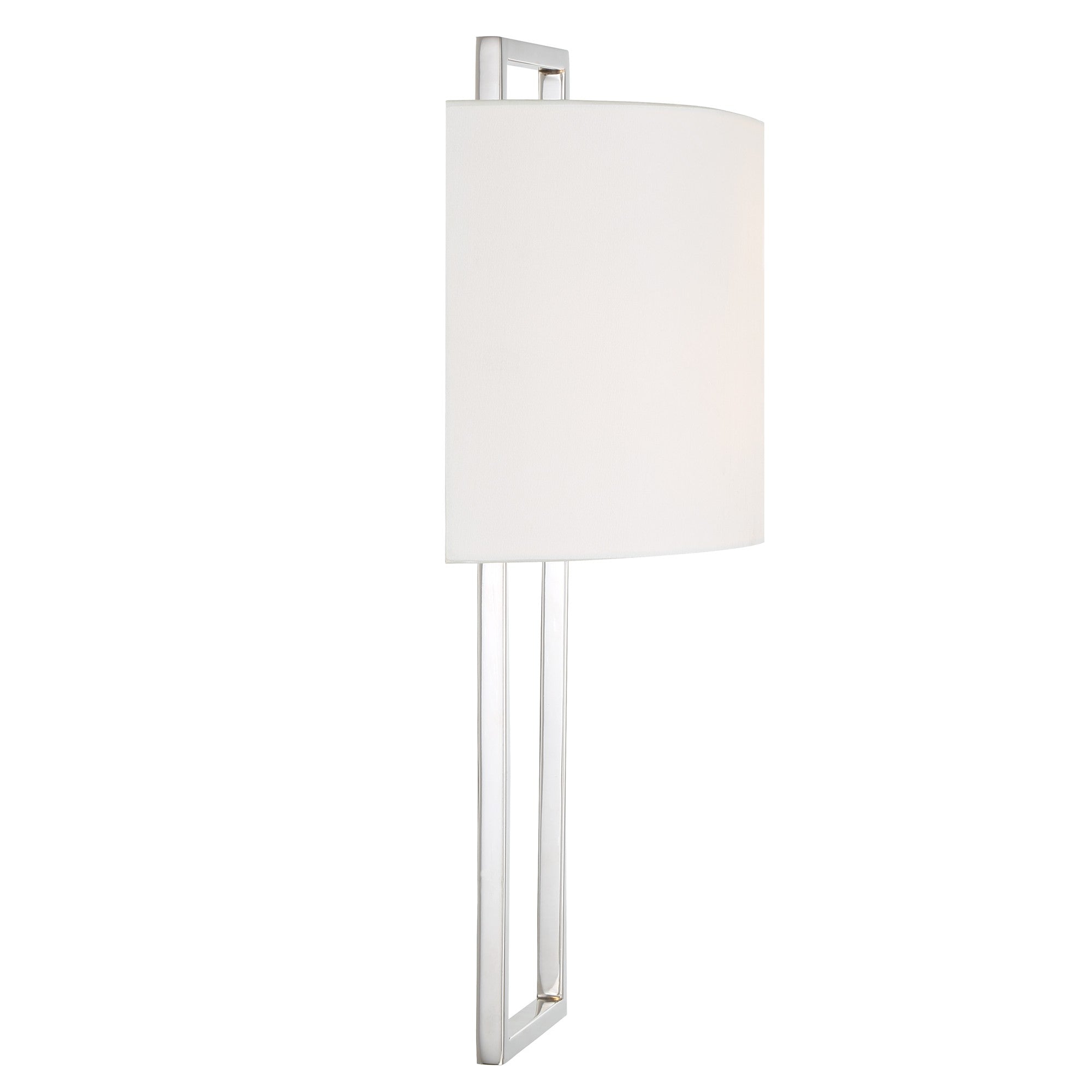 Crystorama Fremont FRE-422-PN – 10 Inch – 2 Light – Sconce – Polished Nickel – Damp Rated