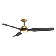 Kuzco Lighting CF95960-BG Ceiling Fan, Remote Controlled, Brushed Gold