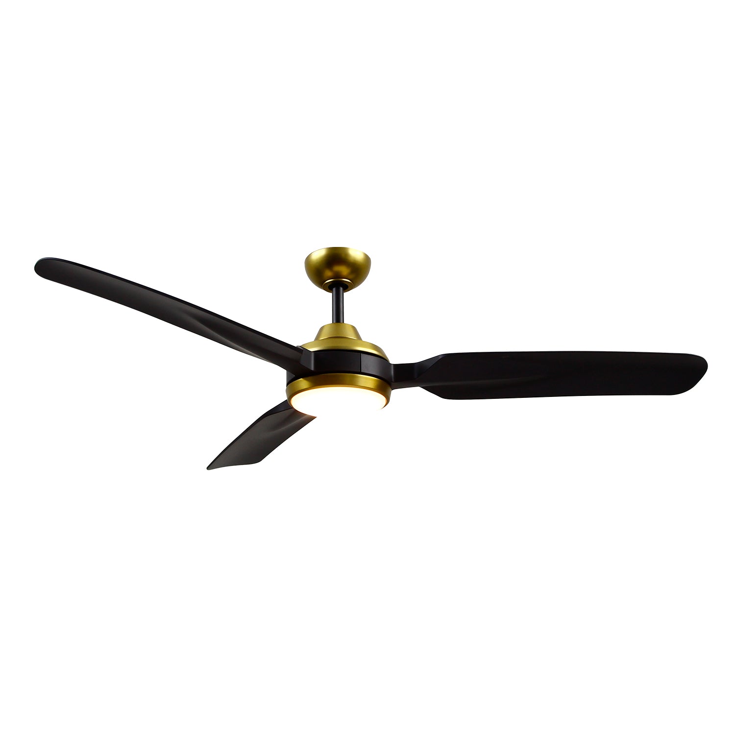 Fremont 60-in Brushed Gold LED Fans