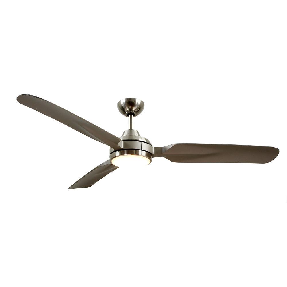Kuzco Lighting CF95960-BN Ceiling Fan, LED, Remote Controlled, Brushed Nickel