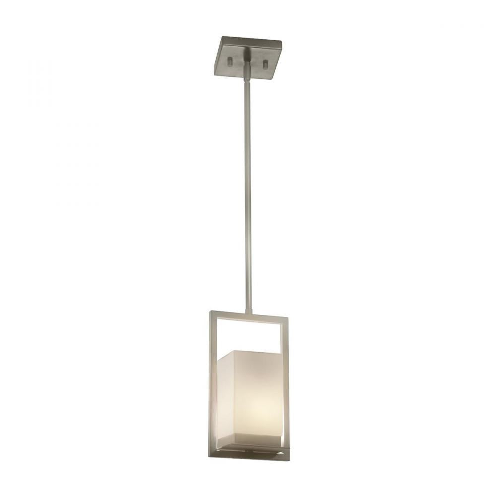 Justice Design Group LAGUNA FAMILY FSN-7515W-OPAL-NCKL Exterior Transitional - Nickel