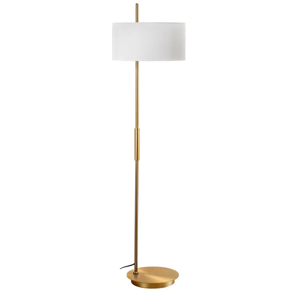 Dainolite FTG-622F-AGB-WH Lamp Modern - Aged Brass