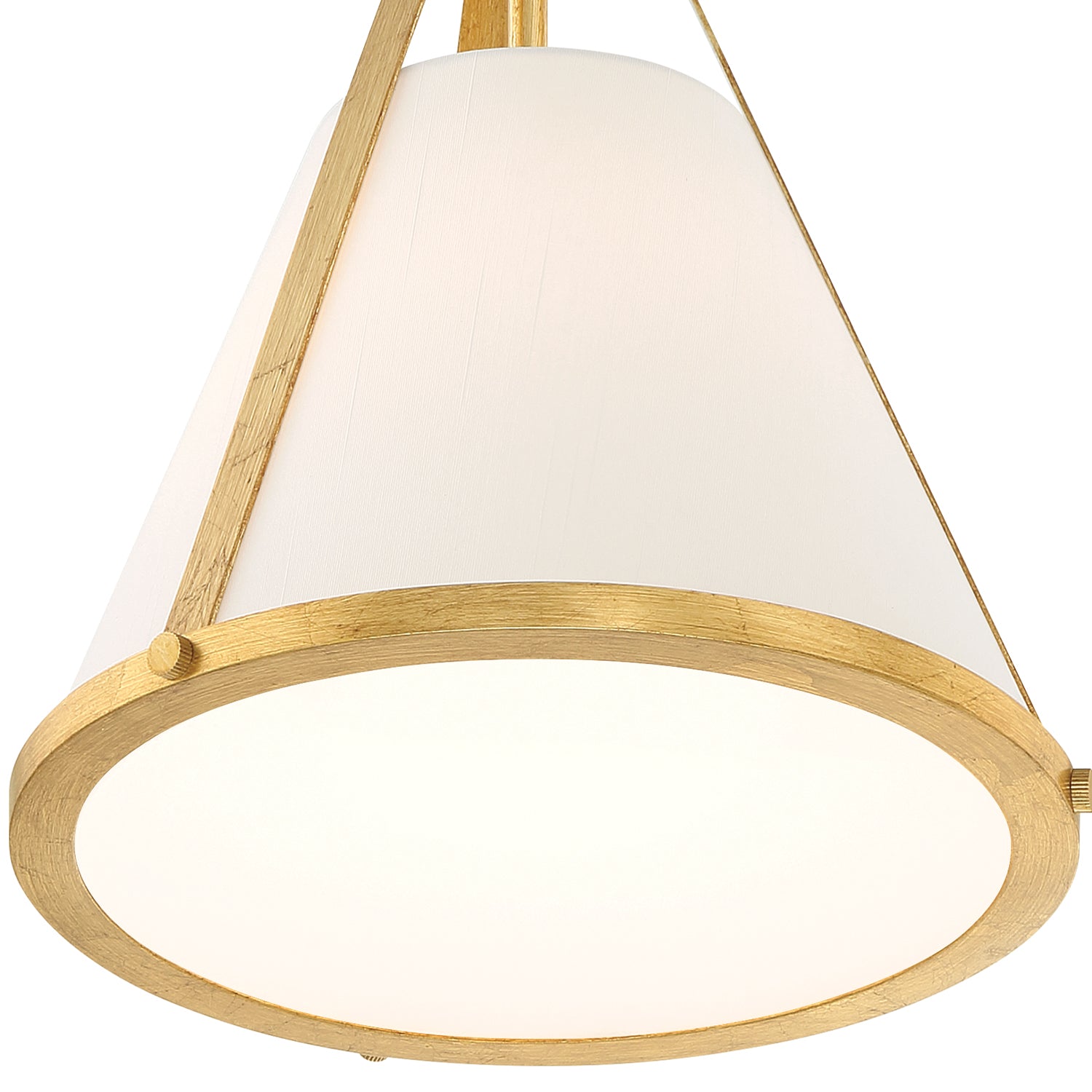 Crystorama Fulton FUL-900-GA_CEILING – 9.25 Inch – 1 Light – Semi Flush Mount Light – Antique Gold – Dry Rated