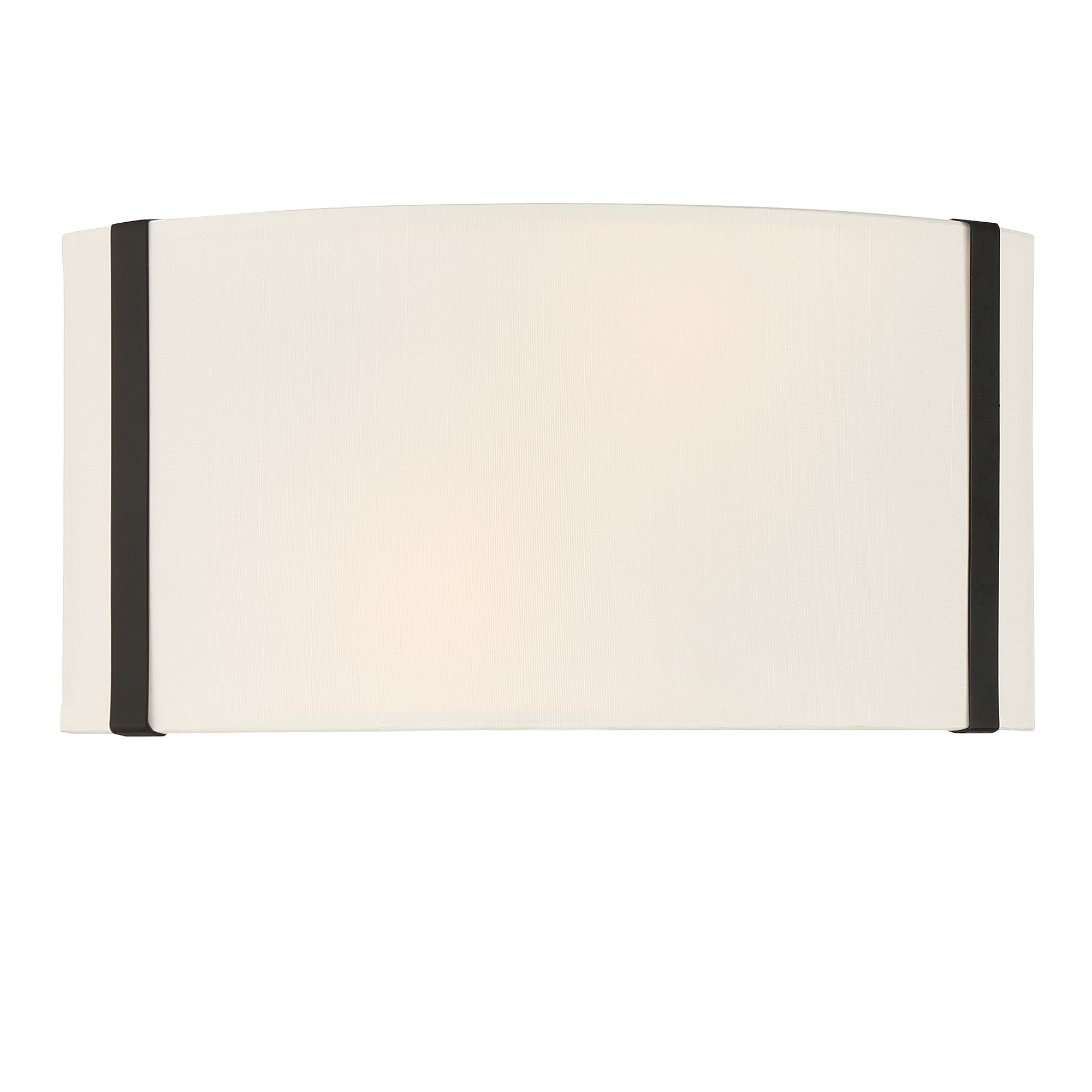 Crystorama Fulton FUL-902-BK – 13 Inch – 2 Light – Sconce – Black – Dry Rated